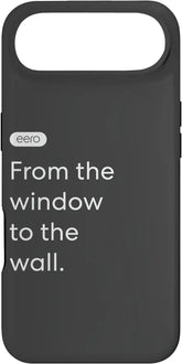 eero Essentials from The Window to The Wall. Case for iPhone Air