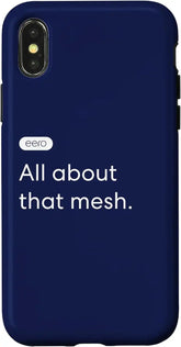 eero Essentials "All about that mesh." Case for iPhone X/XS