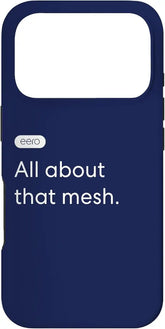 eero Essentials All About That mesh. Case for iPhone 17 Pro