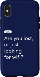 iPhone X/XS eero Essentials "Are you lost, or just looking for wifi?" Case