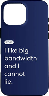 eero Essentials I Like Big Bandwidth and I Cannot Lie. Case for iPhone 16 Pro Max