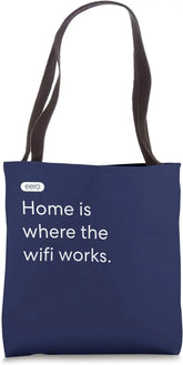 eero Essentials "Home is where the wifi works." Tote Bag