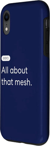 eero Essentials "All about that mesh." Case for iPhone XR