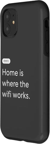 eero Essentials "Home is where the wifi works." Case for iPhone 11