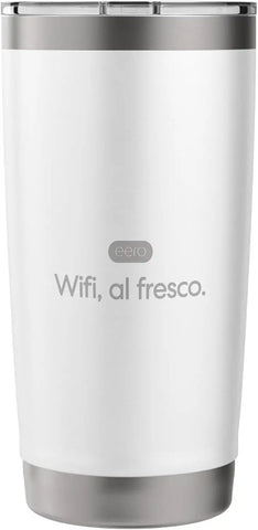 eero Outdoor 7 "Wifi, al fresco." Stainless Steel Insulated Tumbler