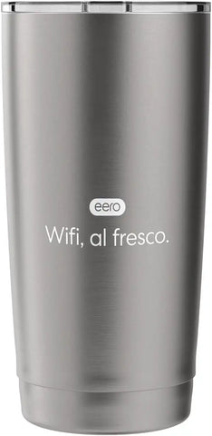 eero Outdoor 7 "Wifi, al fesco." Stainless Steel Insulated Tumbler
