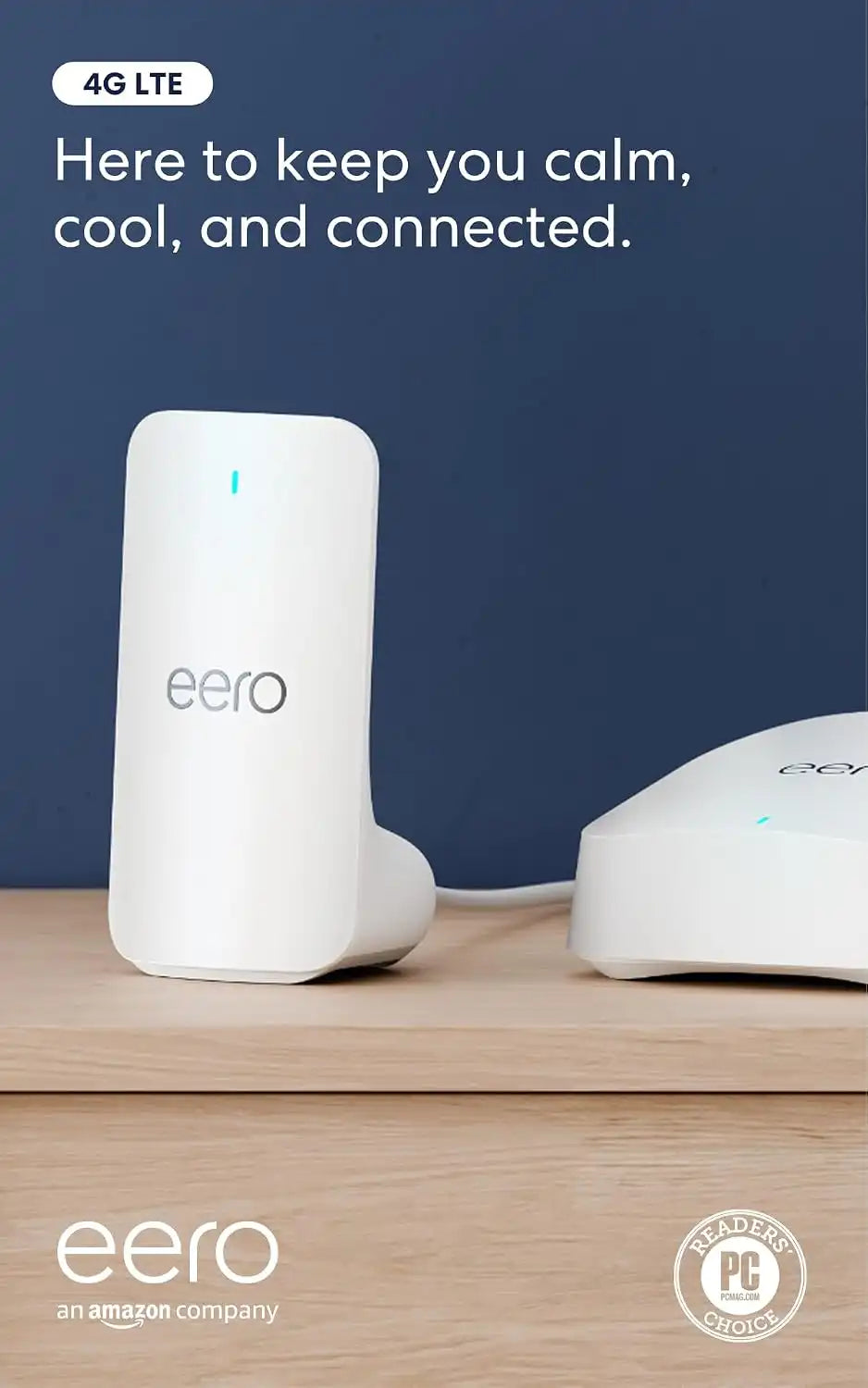 Amazon eero Signal 4G LTE cellular backup for eero systems, annual eero Plus subscription is required for connectivity - available in app (newest model)